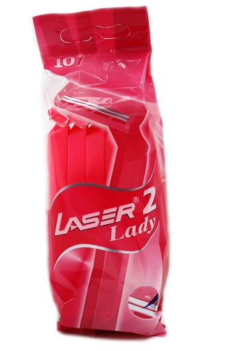 [13806] Laser Einwegrasierer 10Stück Für Damen 2-Blade