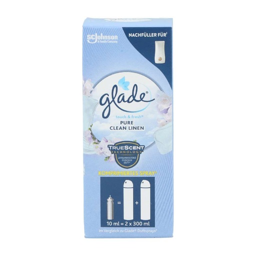 [8656] Glade touch & fresh Mini-Duftspray Nachfüller 10ml Pure Clean Linen