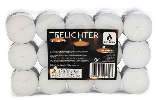 [13991] Teelichter 30er Pack