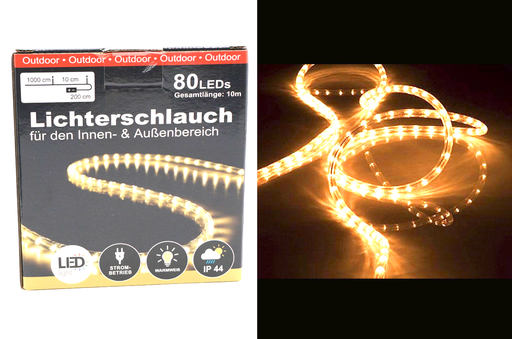 [11545] Lichterschlauch LED, 80er, IP44 