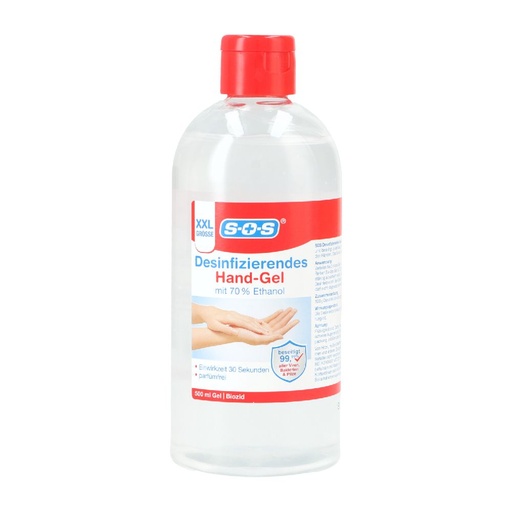 [8931] SOS Hand Desinfektionsgel 500ml 