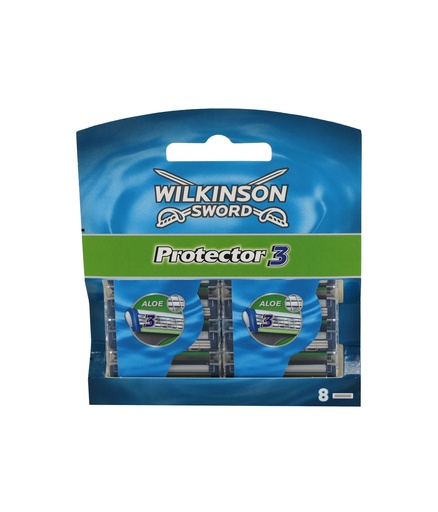 [15373] Wilkinson Protect 3 Herren Rasierklingen 8 Stück