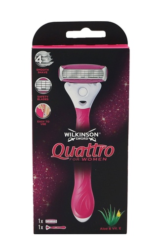 [15374] Wilkinson Quattro for Women Rasierer 1 Stück