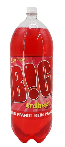 B!G Erdbeere 3Liter PET