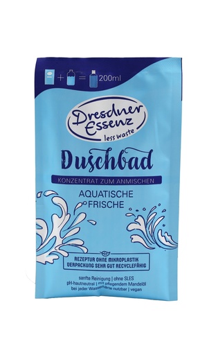 [15977] Dresdner Essenz Duschgel 40g Aquatische Frische , Pulver zum anmischen