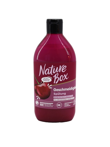 [16281] Nature Box Spülung Geschmeidigkeit Kirsch-Öl 385ml