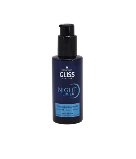 [14993] Gliss Kur Night Elixier Aqua Revive Spender 100ml