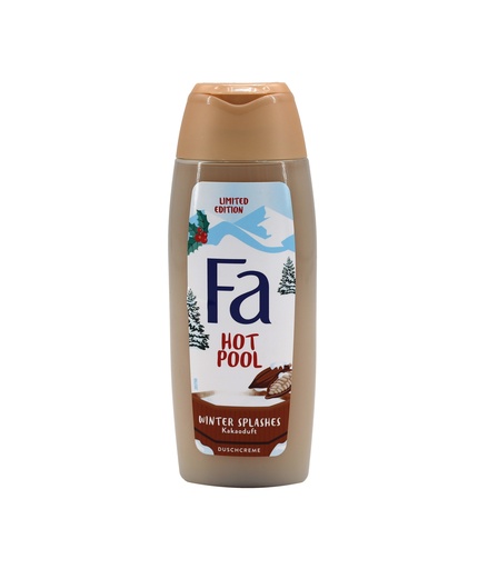 [15370] Fa Duschgel 250ml Winter Splashes Hot Pool Kakao