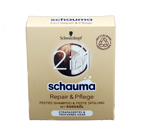 [13717] Schauma Festes Shampoo Repair und Pflege 2in1 60g