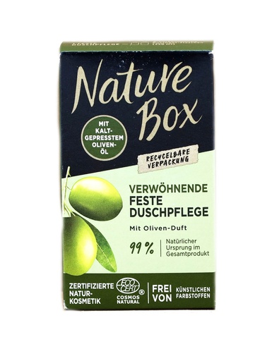 [13712] Nature Box Feste Duschpflege mit Oliven Öl 100g