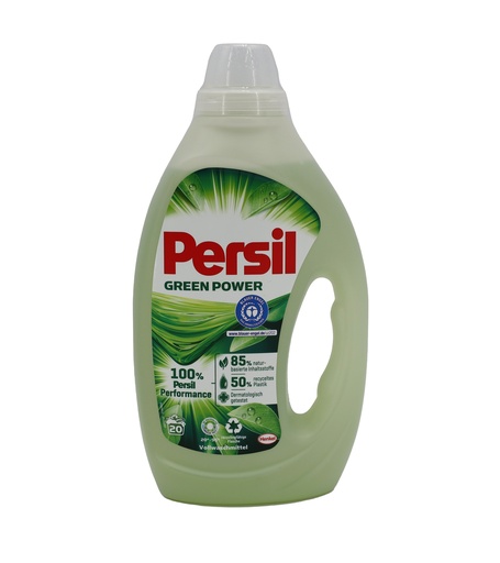 [14941] Persil Green Power Vollwaschmittel Gel 20WL 1 Liter