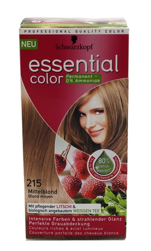[14415] Schwarzkopf Essential Color 215 Mittelblond