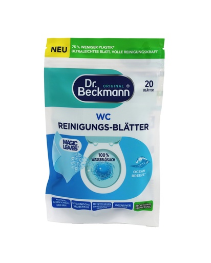 [16266] Dr.Beckmann Magic Leaves WC Reinigungs Blätter Ocean 20er