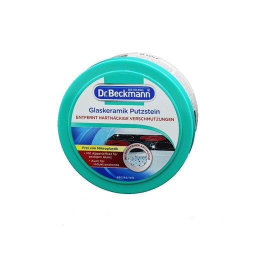 [4008455029115] Dr.Beckmann Glaskeramik Putzstein 250g + Reinigungsschwamm