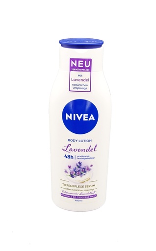 [13040] Nivea Körperlotion 400ml Lavendel