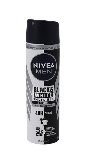[10740] Nivea Deospray 150ml Men Black & White