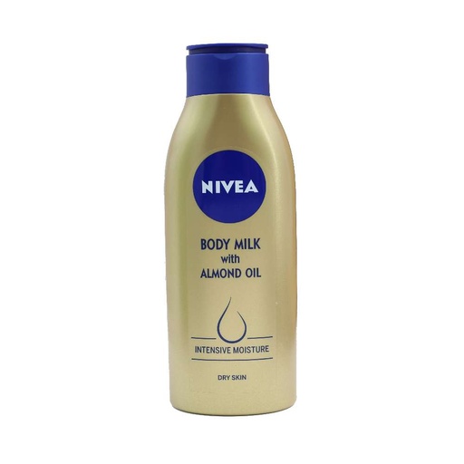 [5732] Nivea Body Milk 400ml Almond Oil Nourishing Dry Skin 