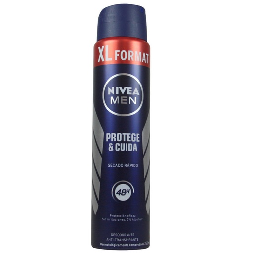 [13189] Nivea deodorant spray XXL 250 ml. Men care & protect