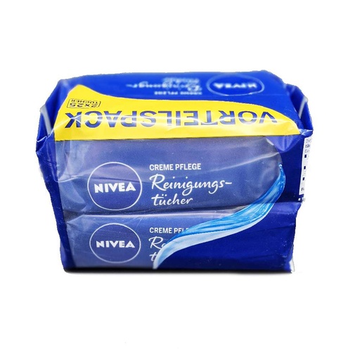 [4005900441713] Nivea Reinigungstücher Creme Pflege 2x25Stück