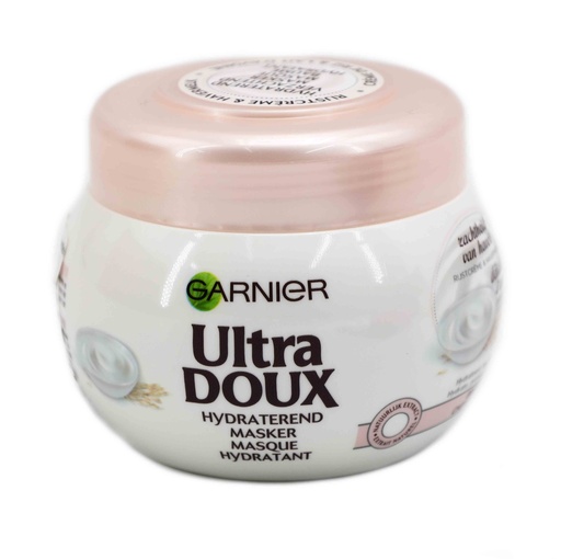 [13795] Garnier Ultra Doux Haarmaske 300ml Reismilch & milder Haver