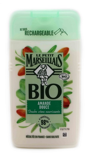 [13837] Le Petit Marseillais Pflegende Duschcreme Bio Süßmandel 250 ml