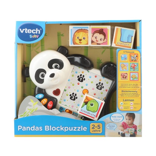 [9217] VTech Baby VTech Pandas Blockpuzzle & Lernspaß (2-5 Y)