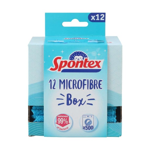 [12692] Spontex Microfastertücher 12 Stück BoX