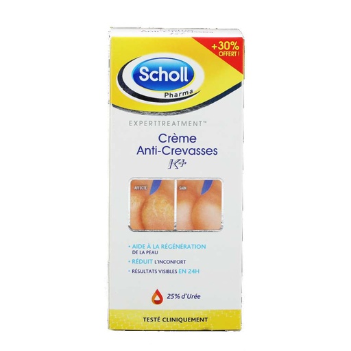 [12627] Scholl Schrundensalbe Anti-Riss Creme K+ 25% Harnstoff 120 ml