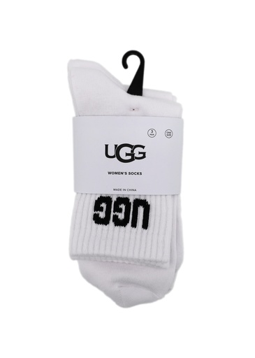 [16239] UGG Damen Crew-Socken mit Logo im Dreierpack Gr.36-41 