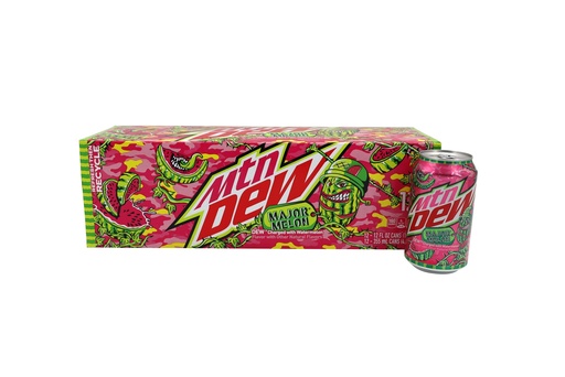 [15038] Mountain Dew USA Major Melon 12x 355ml