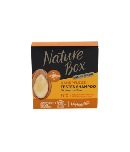 [15152] Nature Box Bar Festes Shampoo 85g Argan Öl