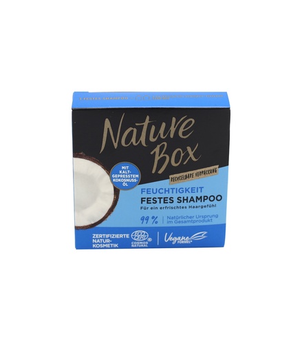 [15153] Nature Box Festes Shampoo Bar 85g Kokos