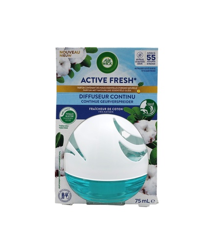 [15331] Air Wick Active Fresh Bad & Kleine Räume Deco Sphere Fresh Cotton 75ml