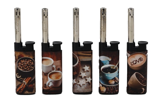 [9367] PROF Mini-Stabfeuerzeug "Coffee" elektronisch