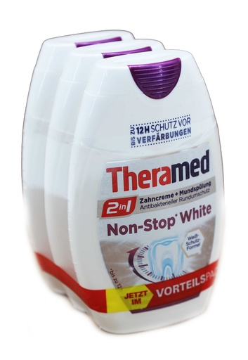 [14428] Theramed 2 in 1 Non-Stop White 3x75 ml