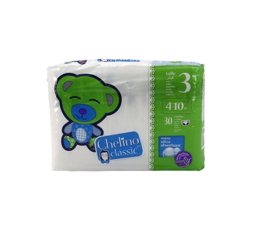 [P0000105] Chelino Classic BabyWindeln Größe 3 Midi 4-10kg 30 Stk.