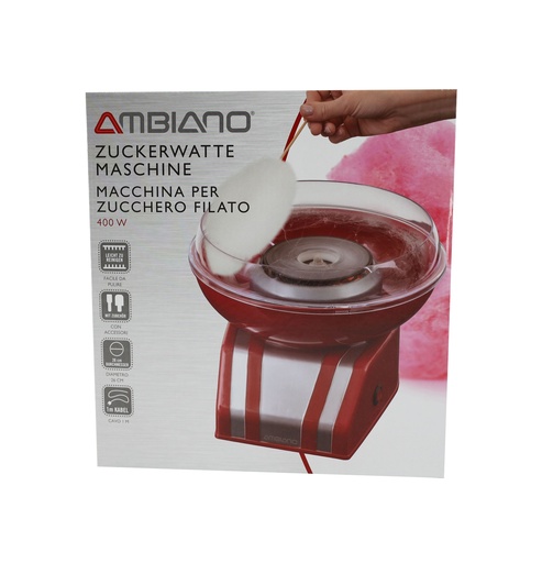 [P0000129] AMBIANO Zuckerwatte Maschine 400W