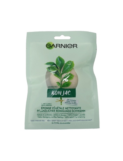 [P0000333] Garnier Konjac Pflanzlicher Reinigungs-Schwamm