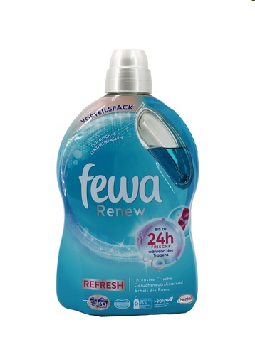 [P0000435] Fewa Feinwaschmittel Care & Refresh Waschmittel 46WL 2.64L