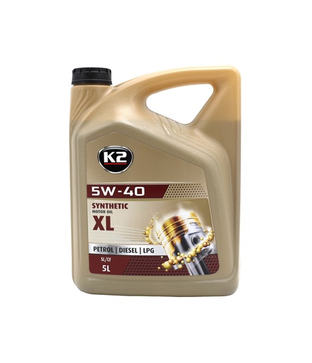 [P0000456] K2 Motoröl XN SL/CF 5W-40 Synthetisch 5 Liter