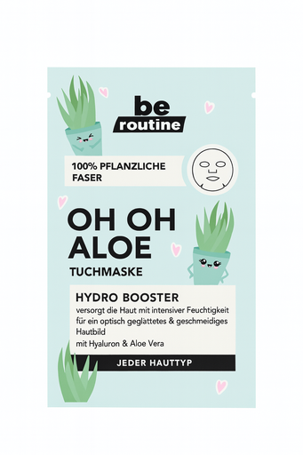 [P0000634] be routine Tuchmaske Oh Oh Aloe Hydro Booster 1x Maske