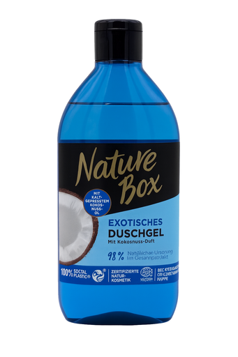 [P0000797] Nature Box Duschgel Kokosnuss Duft 385ml