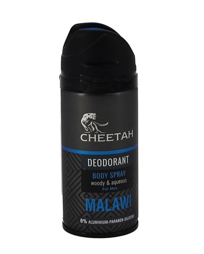 [P0000849] Cheetah Deospray 150ml Men Malawi