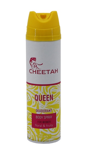 [P0000862] Cheetah Deospray 150ml Women Queen