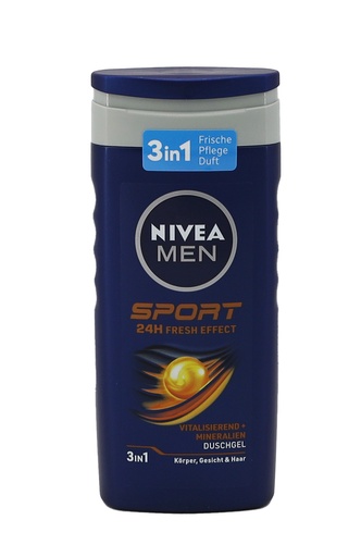 [P0000870] Nivea Dusche 250ml Sport 24h Men 3in1