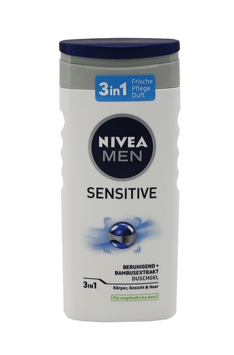 [P0000871] Nivea Men Dusche 250ml 3in1 Sensitive