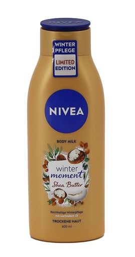 [P0000883] Nivea Bodymilk 400ml Winter Moment Shea Butter