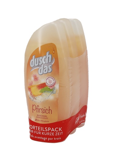 [P0000892] Duschdas Dusche 3x250ml vitalisierend Pfirsich 3er Pack