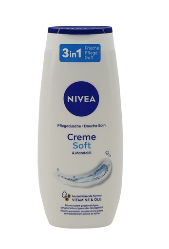 [P0000896] Nivea Dusche 250ml Pflegedusche Creme Soft & Man