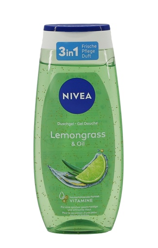 [P0000897] Nivea Dusche 250ml Lemongrass & Oil
